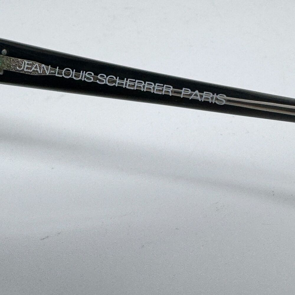 Jean Louis Scherrer 1970’’s Black Sunglasses,‎ Colorblock, Made in France H15639 - Picture 6 of 7